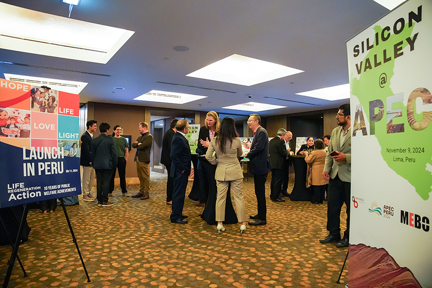 Cumbre Silicon Valley de APEC 2024 y gira mundial “Life Regeneration Action”: un arranque histórico en Perú