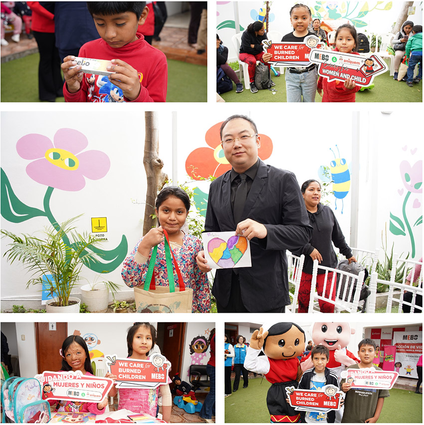 MEBO Group lanza “Life Regeneration Action” para ayudar a niños quemados en alianza con ANIQUEM en APEC 2024