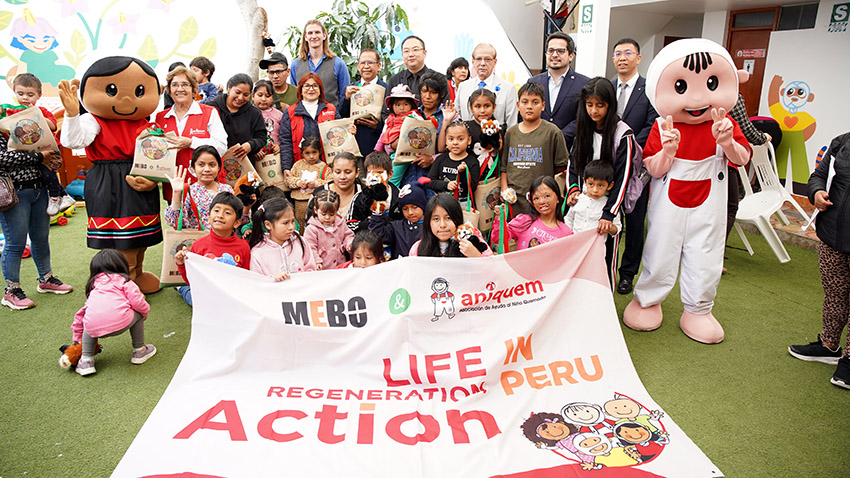 MEBO Group lanza “Life Regeneration Action” para ayudar a niños quemados en alianza con ANIQUEM en APEC 2024