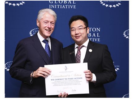 MEBO Group Chairman Kevin Xu Announces New Global Health Initiative at CGI Health Working Group