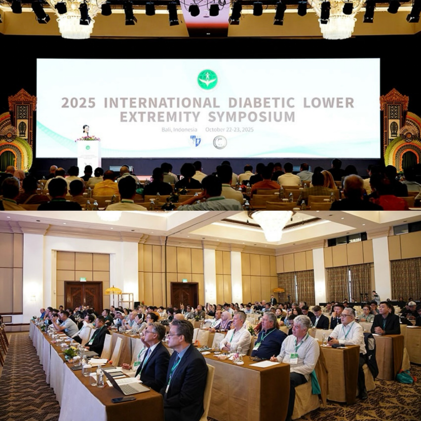 Expertos internacionales se reúnen en Bali en el Simposio Internacional de Extremidad Inferior Diabética 2025