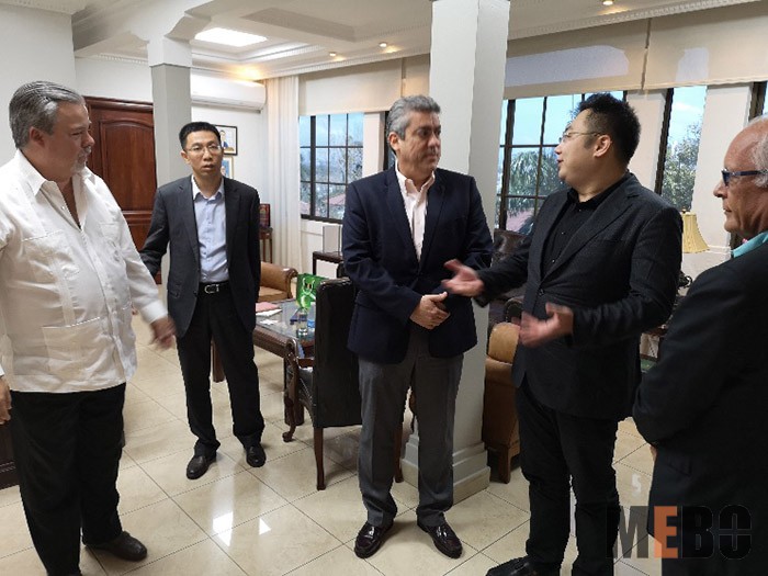 El Presidente de MEBO, Kevin Xu, realiza su primera visita oficial a Panamá