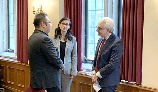 MEBO Chairman Kevin Xu Meets Former Mexican President Ernesto Zedillo