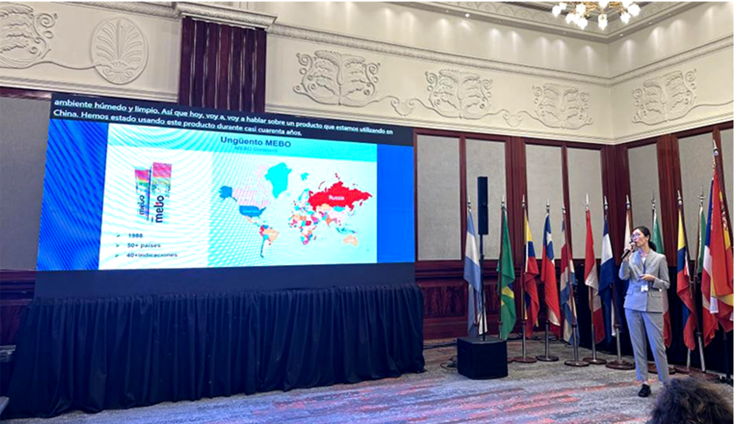 MEBO International participa en la conferencia de heridas de Argentina, promoviendo la tecnología médica regenerativa en América Latina